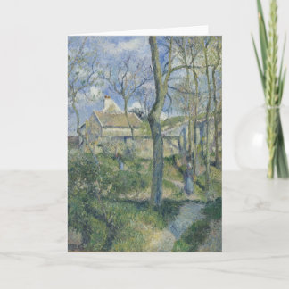 Path to Les Pouilleux (blank inside) Card