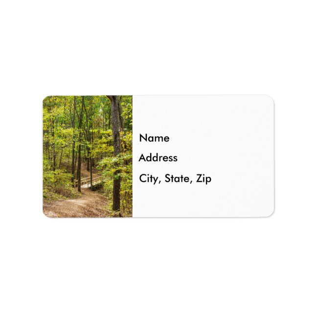 Path To The Bridge Address Label (Front)