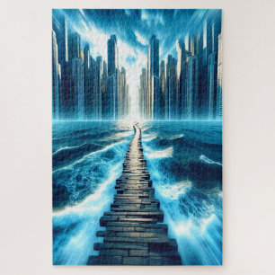 Path to the City Jigsaw Puzzle