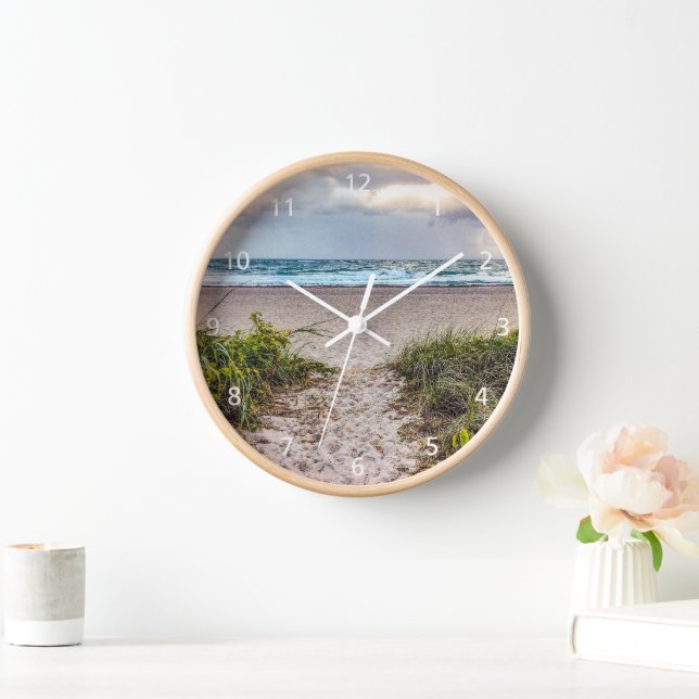 Path to the Ocean Wall Clock (Home)