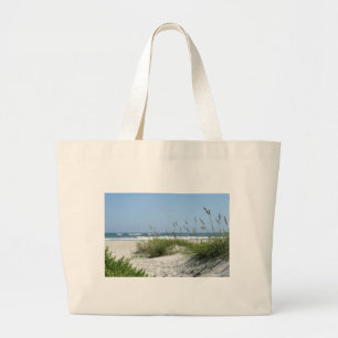 Path to the Sea-Ocracoke Island Large Tote Bag