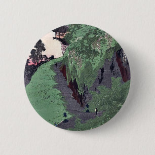 Path to Zenkoji Temple by Utagawa,Hiroshige 6 Cm Round Badge