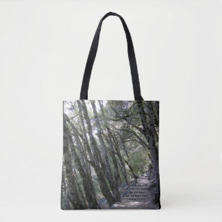 Path Tote with Psalm 119:32 Bag