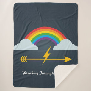 "Path Towards Hope" Sherpa Blanket