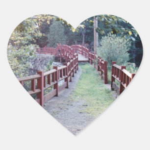 Path Unknown Heart Sticker