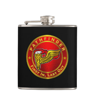 Pathfinder First In Last Out  Hip Flask