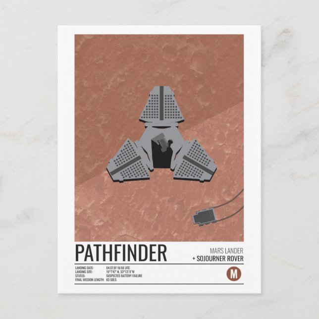 Pathfinder Lander Postcard (Front)