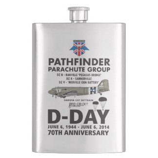 PATHFINDER PARACHUTE GROUP HIP FLASK