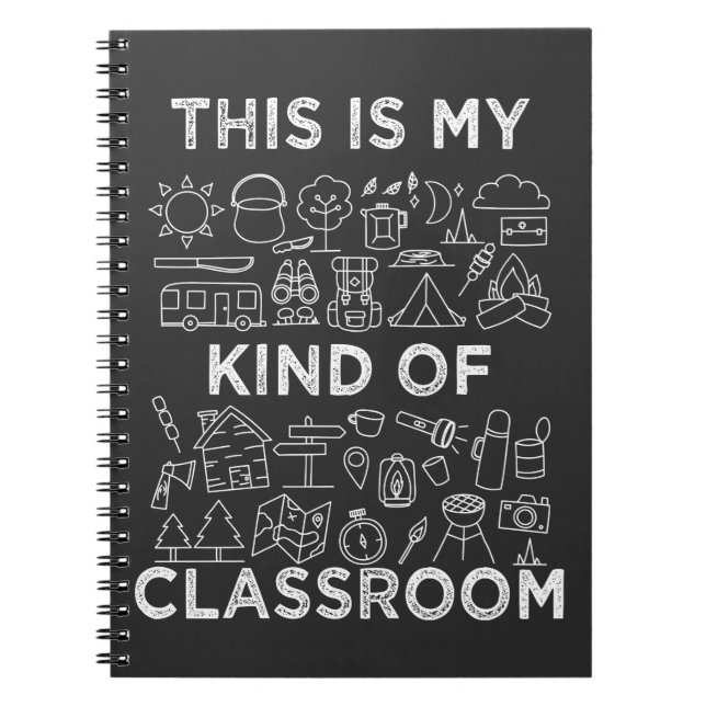 Pathfinders Outdoor Camping Scout Leader Classroom Notebook (Front)