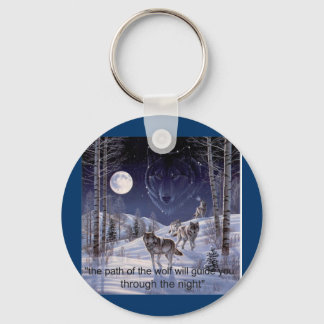 pathofthewolf key ring