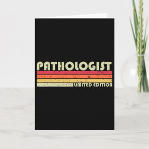 Pathologist Funny Job Title Profession Birthday Wo Card