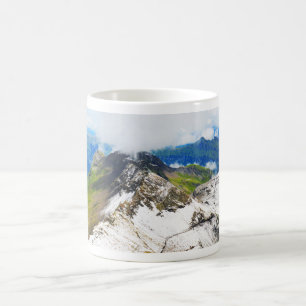 Paths in the Swiss alps Coffee Mug