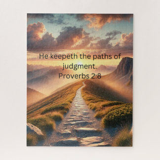 Paths of Judgment Inspirational Puzzle