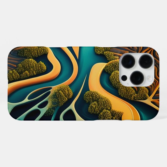 Paths of the Dreamland iPhone Case (Back Horizontal)