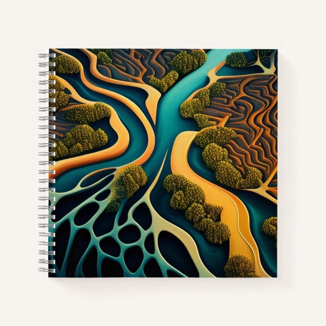 Paths of the Dreamland Notebook (Front)
