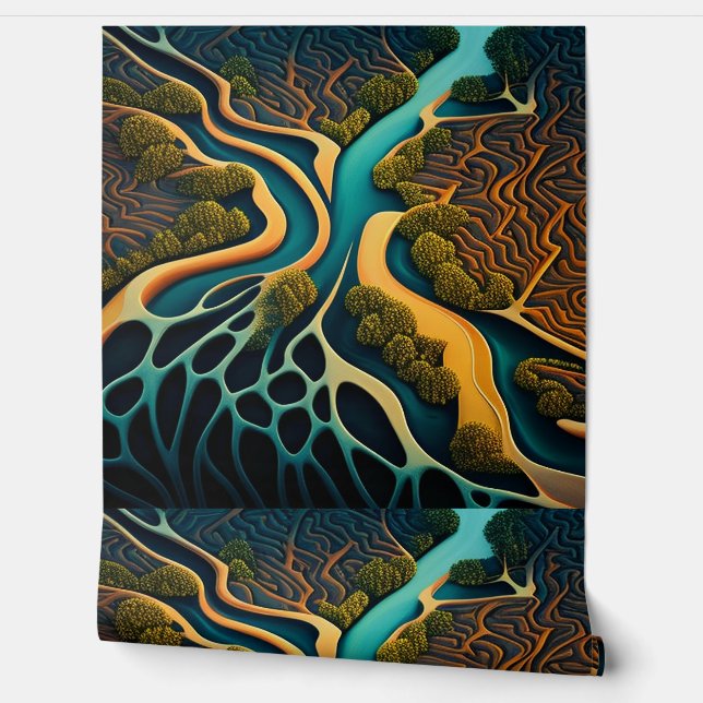 Paths of the Dreamland Wallpaper (Unrolling)