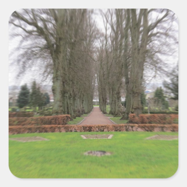 Pathway in Denmark Sticker (Front)