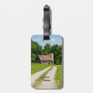 Pathway Through A Farm Luggage Tag