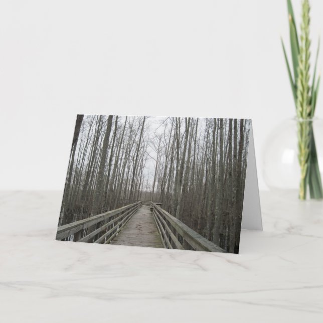 Pathway Through the Wilderness Card (Front)