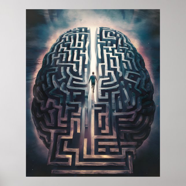  Pathway to Enlightenment – The Maze of the Mind Poster (Front)