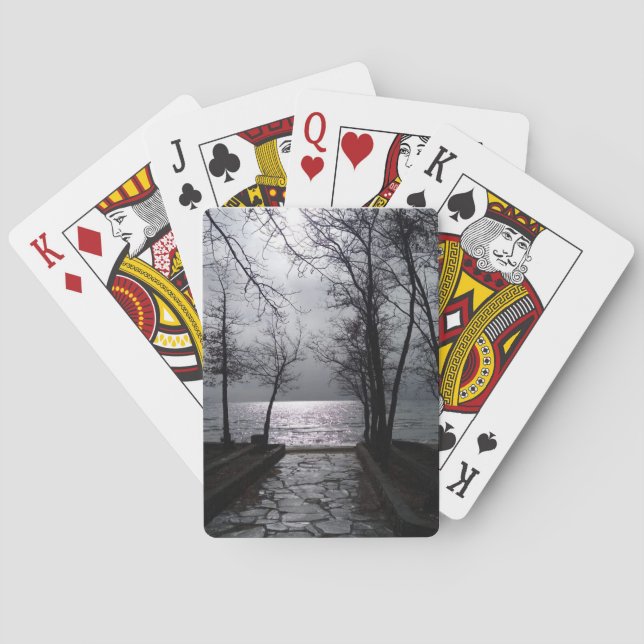 Pathway to Lake Tahoe Playing Cards (Back)