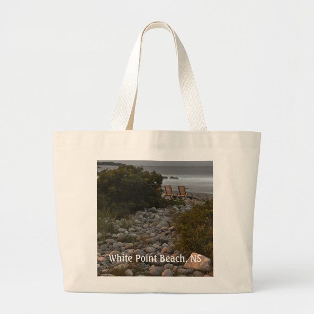 Pathway To Paradise Large Tote Bag (Front)