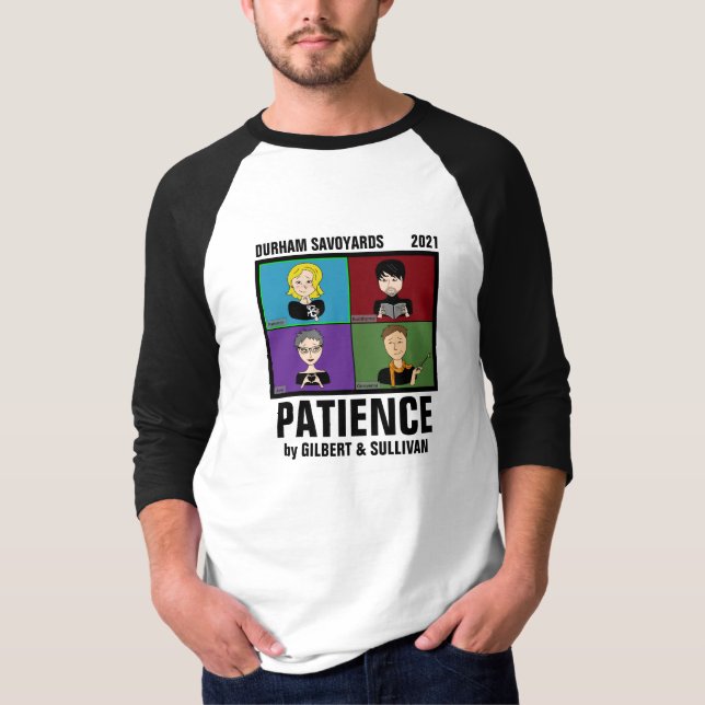 Patience 2021 T-Shirt (White) (Front)