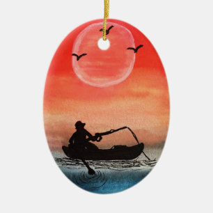 Patience and Solitude Ceramic Tree Decoration