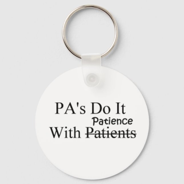 Patience Key Chain (Front)