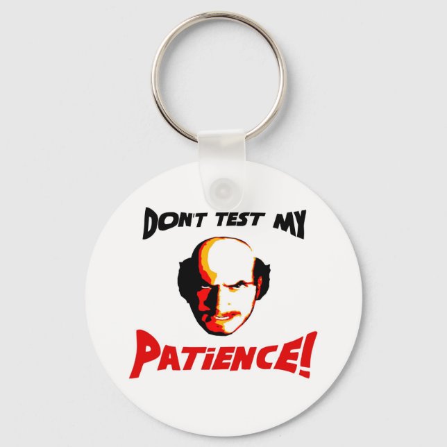 "Patience" Key Ring (Front)