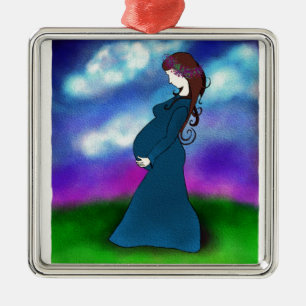 "Patience" Metal Ornament