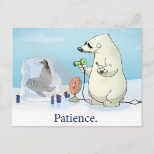 "Patience" Postcard