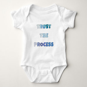 Patience & Progress – Trust The Process Design Baby Bodysuit