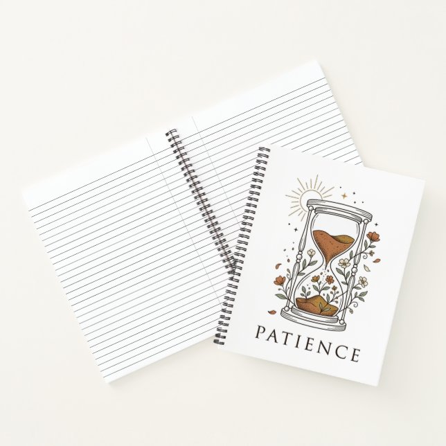 Patience Rise and Thrive Mindfulness Journal Noteb (Inside)