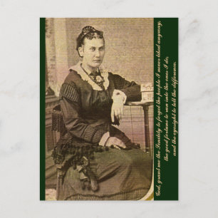 Patience & Serenity Postcard