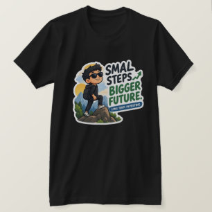 Patience Wealth Stock Trader Short Sleeve Black T-Shirt