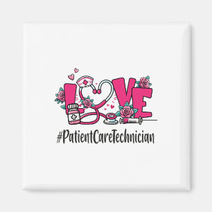 Patient Care Technician Love Valentine Day Cute Ap Magnet