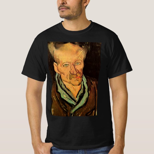 Patient in Saint-Paul Hospital by Vincent van Gogh T-Shirt (Front)