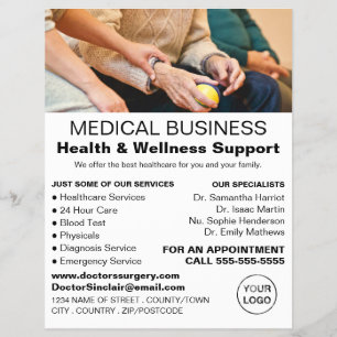 Patient & Nurse, General Practitioner, Nurse Flyer