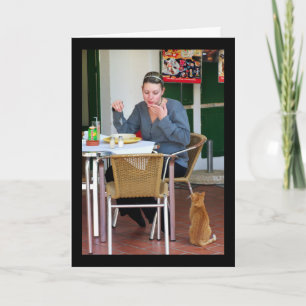 Patiently Waiting Card
