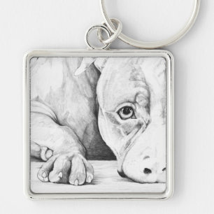 Patiently Waiting Key Ring