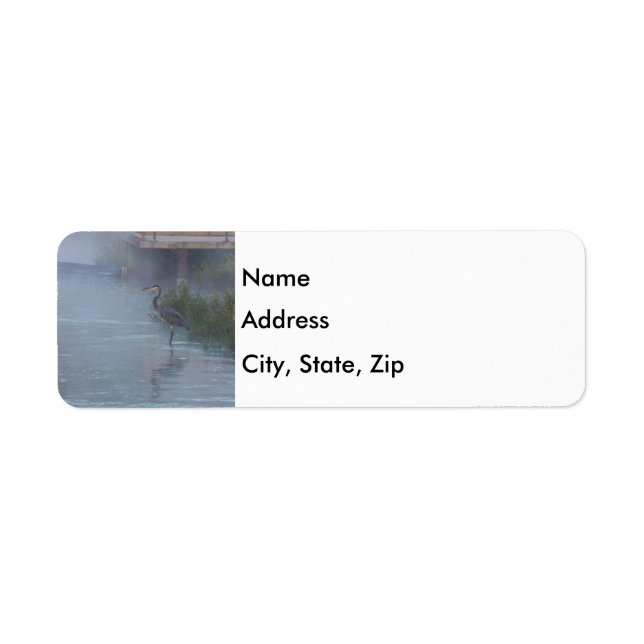 Patiently Waiting Return Address Label (Front)