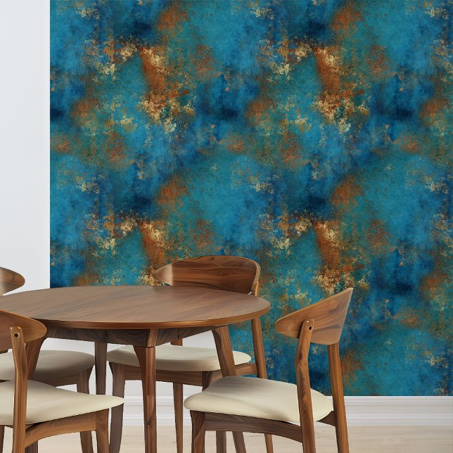 Patina Copper Distressed Look Wallpaper (Creator Uploaded)