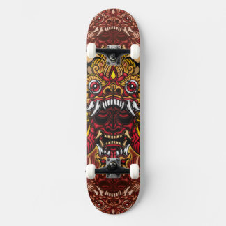 Patineta Máscara Hannya  Skateboard