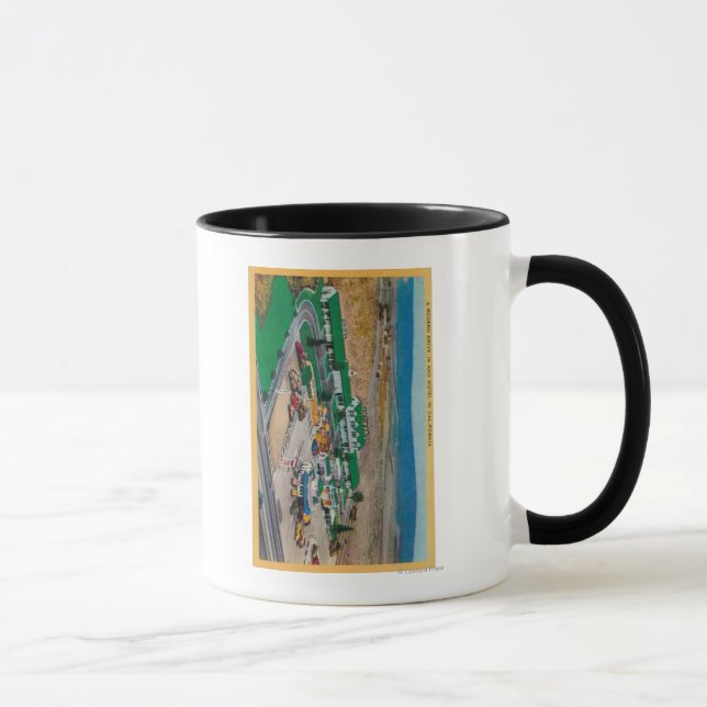 Patmars Motel and Modern Drive-InState Mug (Right)