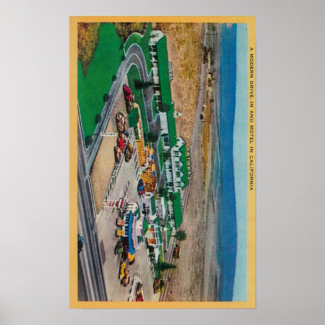 Patmars Motel and Modern Drive-InState Poster (Front)