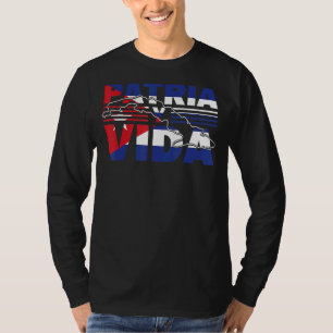 Patria Y Vida Cuban Pride Cuba Patriotism T-Shirt