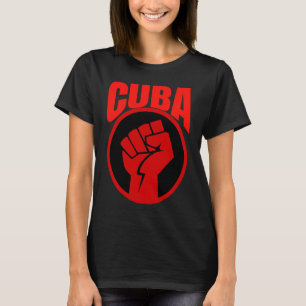 Patria y Vida Viva Libre Cuba Cuban Patriotic Flag T-Shirt