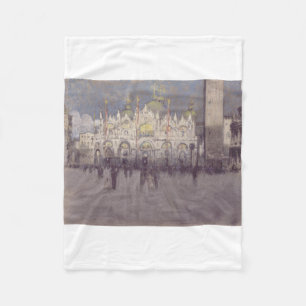 Patriarchal Cathedral Basilica of Saint Mark Fleece Blanket