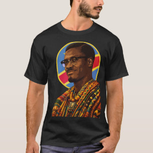 Patrice Lumumba T-Shirt - Pan-African art Shirt 